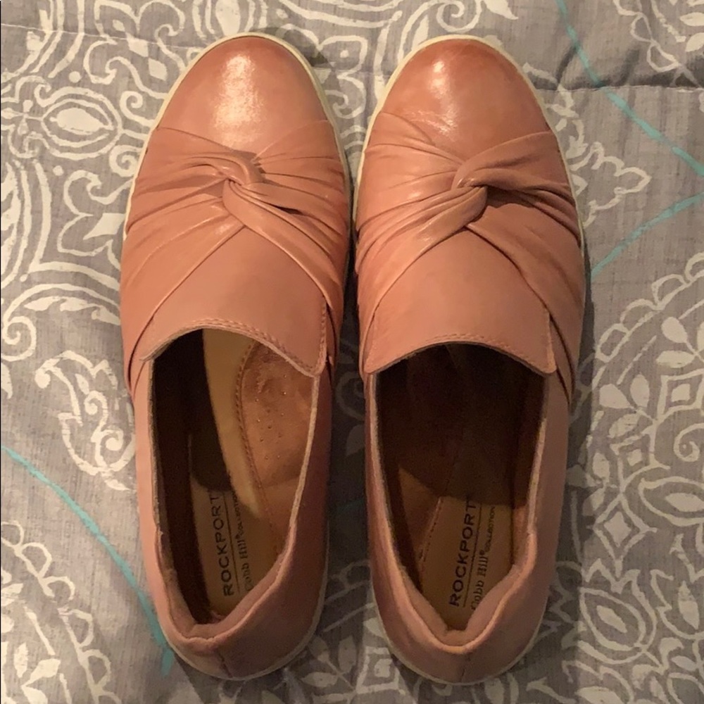 Rockport Cobb Hill Willa Bow Slip Ons